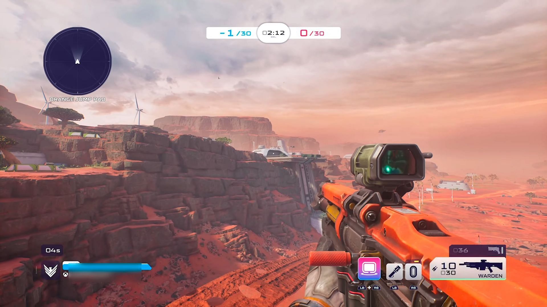 Warden in Splitgate 2 (Image via 1047 Games)